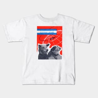 1960 Space Dogs Strelka and Belka Kids T-Shirt